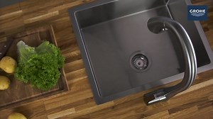 34K views · 27 reactions | The new GROHE Zedra lets you choose from three different spray types. The blade spray helps you to reduce water consumption by up to 70%! With its elegantly fluted zinc body, it offers intuitive, tactile operation and great features such as lead and nickle-free water flow. Check out this video and learn how the GROHE Zedra can bring more design flair and innovative operation to your kitchen. | GROHE | Facebook