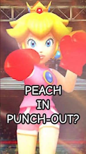 Peach Was Almost In Punch Out