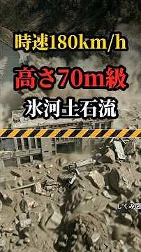7分で何が起きたのか。ネパール国境崩壊のメカニズム #氷河土石流 #緊急解説