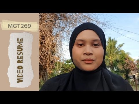 VIDEO RESUME MGT269 | UiTM | ACCOUNTING (ACCOUNTS PAYABLE) POSITION