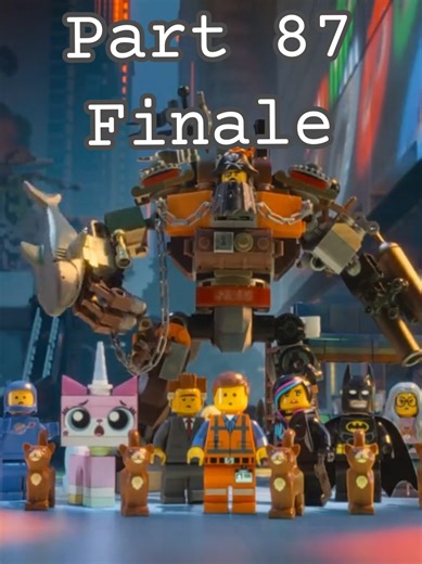 The Final Part At long last we have reached the end. The Final minute of the Lego Mevie (The Lego Movie voiced by me) it has been a long time coming. thank you everyone who has watched each of these. #lego #legomovie #finale #theend #lastepisode
