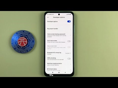 How to enable/disable Developer options on Xiaomi Redmi Note 10 Android 11