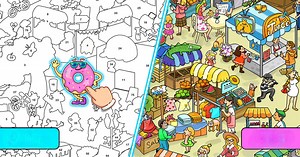 Download & Play Sticker Puzzle: Colorful Book on PC & Mac (Emulator)