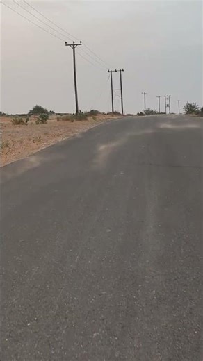 sand slide on road😱 #wind