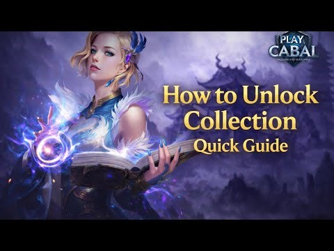 How to Unlock Collection CABAL Online #playcabal 