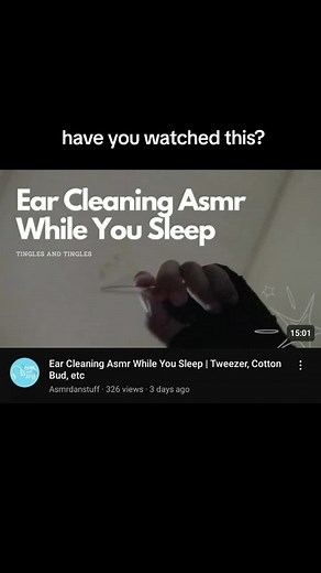 ear cleaning asmr is on my youtube channel, asmrdanstuff. 🐥🌟 #tappingasmr #asmr #layeredsoundasmr #visualtrigger #asmrlofi #lofiasmr #earcleaningasmr #asmrearcleaning