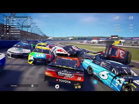 NASCAR 21: Ignition Crash Compilation (Realistic Damage)