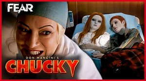 351K views · 3K reactions | After Nica (Fiona Dourif) accidentally shoots Glen (Lachlan Watson), Tiffany (Jennifer Tilly) & Glenda hatch a plan to save them by transferring their souls back into doll form. Just hope no one at the hospital interrupts their Damballa chant! #FearTheHomeOfHorror #HorrorMovies #Chucky #ChuckySeason2 | Fear: The Home of Horror | Facebook