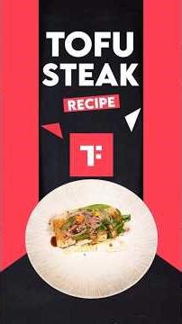 Golden Pan-Seared Tofu Steak | Quick Recipe