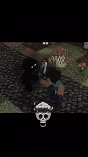 Steve and Alex vs Null. #minecraft #steve #alex #null #aura