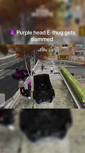 Purple headed E-thug gets slammed and his Welsh back up gangsters, lowkey miss old bot KNG Estate #kngestaterp #fivemroleplay #fivemgta #gta #fivem