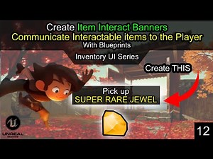 How to Make an Item Pickup UI Banner (EASY) | Unreal Engine 5