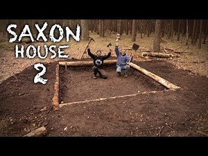 Building a Saxon House with Hand Tools: THE PIT | Bushcraft Project (PART 2)
