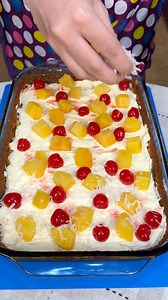 This dessert is heavenly! Kyra makes an easy pineapple heaven angel food cake | Kyras Kitchen