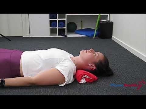 Deep Neck Flexors in Supine