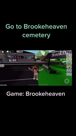 Exploring Brookehaven Cemetery in Roblox
