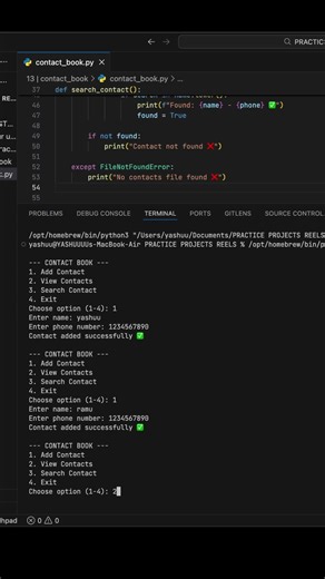 😱I Built A Contact Book App (And It Was A Disaster) | Day 13