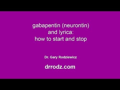 How to take Gabapentin and Lyrica