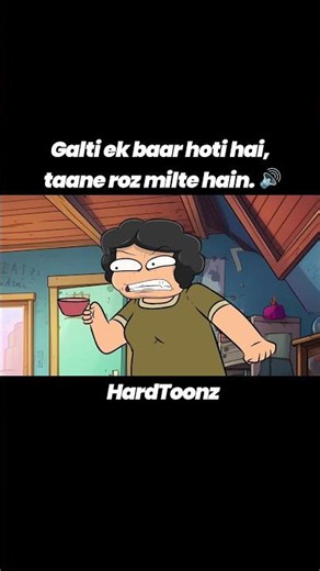 Taane roz milte hai #hardtoonz #animation