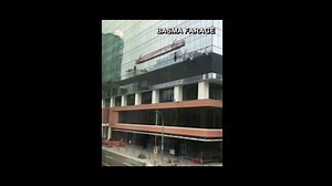 WATCH: High winds spin dangling window washer platform