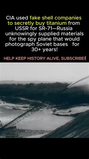 US Built Anti-Soviet Spy Plane. Using Titanium Secretly Bought From... The USSR || WW2 #shorts #ww2