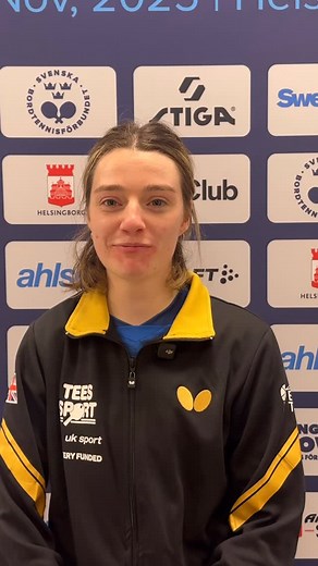 129 reactions · 31 comments | Grace Williams wins her semi-final 3-0 to reach the WS8 final of the ITTF European Para Championships  Grace displayed her skills in the straight set match and will play her final tomorrow morning, 09:00 UK Time  Good luck Grace! | British Para Table Tennis | Facebook