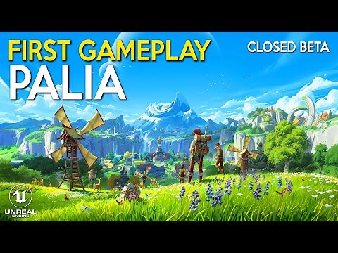 PALIA First 1 Hour of Gameplay | New Survival MMO from BLIZZARD devs in Unreal Engine RTX 4090 4K