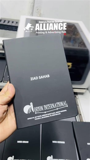 Custom Diary Printing Services in Pakistan