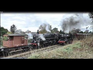 GCR 'Last Hurrah' Gala Event - Passing Trains From The Lineside: