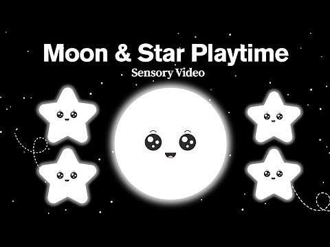 Baby Bear | Moon and Stars Playtime | Calming Sensory Video for Babies