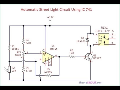 Project 51 - AUTOMATIC STREET LIGHT CIRCUIT