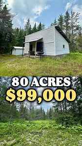 80 Acres - $99,000 | Log Homes