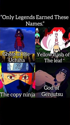 Coldest Nicknames in Naruto History