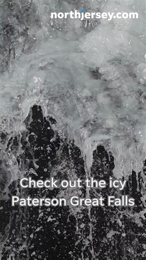 The bitter cold has created this scene at the Paterson Great Falls, as seen today. | NorthJersey.com