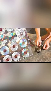 This guy made a power generator using old CDs. #lifehacks #reels #genius #geniuschallenge #Craftsmanship #craftsman #powergenerator #power #generator #electricity #electric #ideas | SeekAmaze