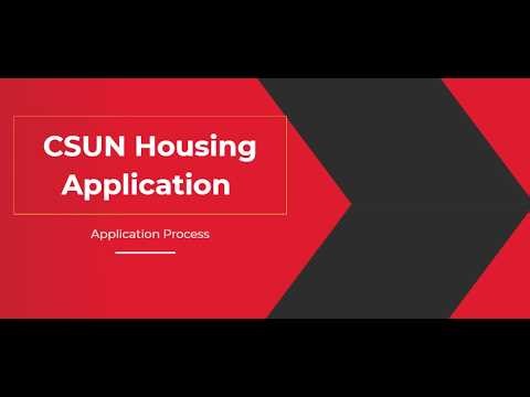 How to Apply for CSUN Student Housing