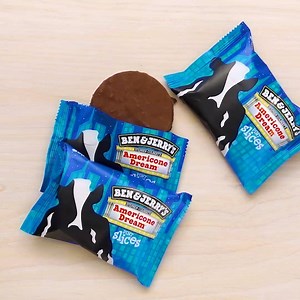So much euphoria, one box can barely handle it. Try Ben & Jerry's Pint Slices today! | Ben & Jerry's