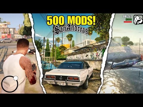 I have installed more than 500 MODS on GTA San Andreas Android