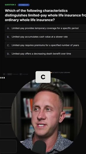 Whole Life Insurance Explained — Can You Pass This Question?