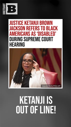 During a hearing at the Supreme Court of the United States (SCOTUS) involving whether Section 2 of the Voting Rights Act is unconstitutional, Justice Ketanji Brown Jackson seemed to liken black Americans to Americans with disabilities. | Breitbart