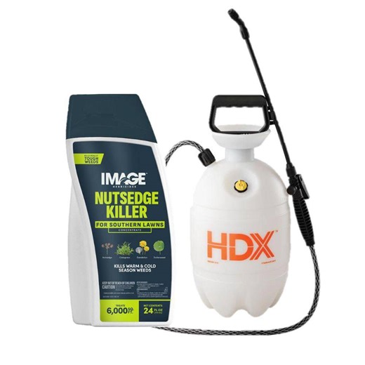 2 Gallon Pump Sprayer and 24 oz. 6,000 sq. ft. Nutsedge Weed Killer Concentrate Combo - The Home Depot