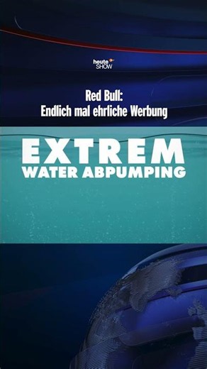 Red Bull: Endlich mal ehrliche Werbung | heute-show #shorts