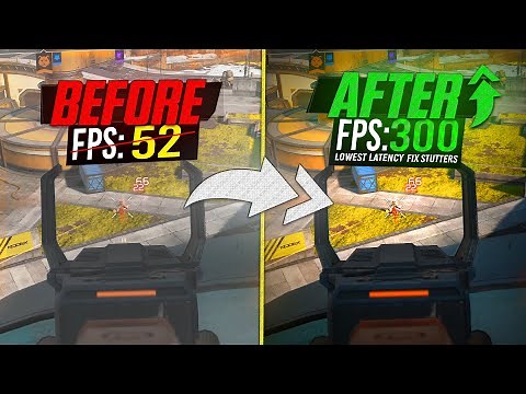 Apex Legends FPS increase Guide *SEASON 18* BEST SETTINGS 📈✅