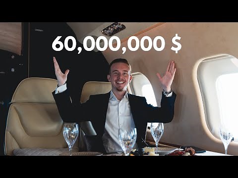 GLOBAL 6000 - 60M PRIVATE JET EXPERIENCE 🤯🛩️