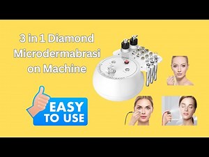 How to Use Microdermabrasion Machine at Home for Facial Rejuvenation | Beginner's Guide | SR-NF201