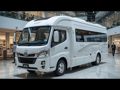 4 beds and a big bathroom ! 2026 Toyota Motorhome Camper Bus – The Future of Family Travel Is Here