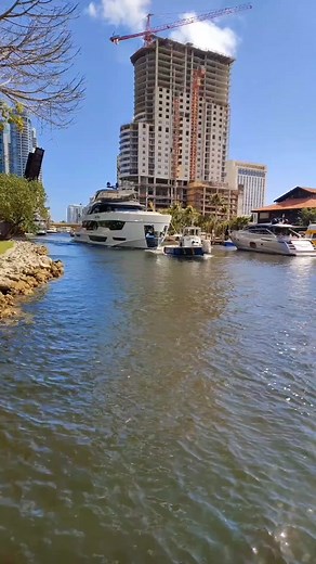 Why Superyachts Get Towed Up the New River in Fort Lauderdale