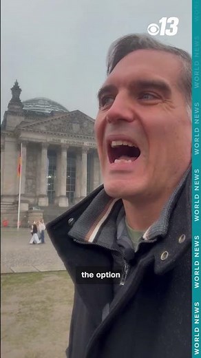 Young Germans protest against new conscription laws