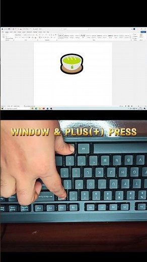 How to increase pc monitor screen zoom in and discrease zoom out। #msword #computer