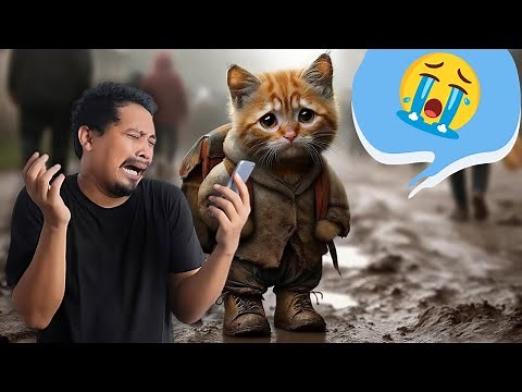 AI Cat Stories / Sad Meow Meow Song Meme Compilation (2024)